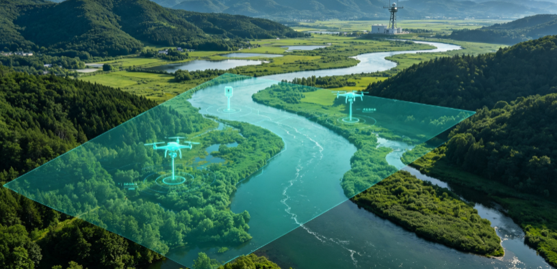 麟游县GEO 全域空间监测筑牢生态屏障，空间技术支撑环境治理与灾害防御