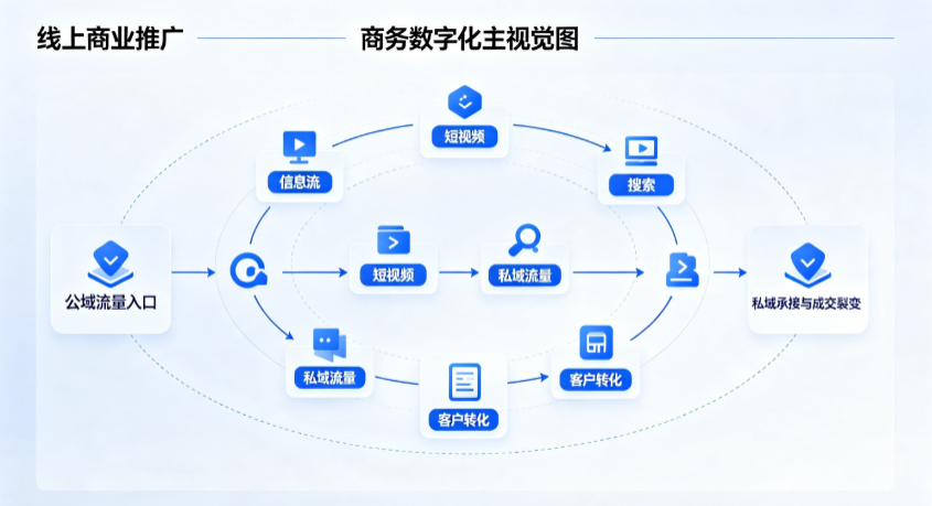麟游县线上商业推广怎么做？全域流量闭环搭建与低成本转化实战指南